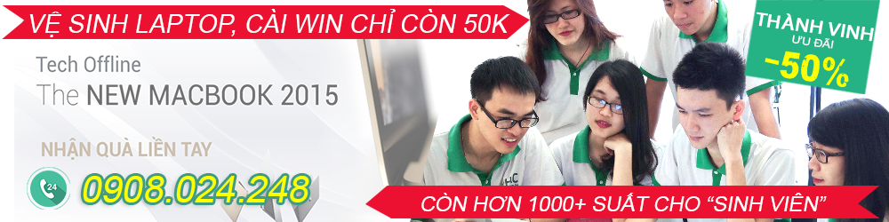 Khuyến mãi Vệ sinh laptop Sinh Viên